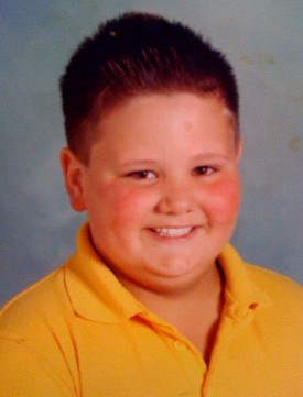 Photograph of missing 10 year old boy Jaymie Fisher.